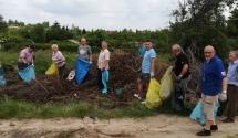 Wspólne porządki ROD Polania i ROD Winiary w Gnieźnie