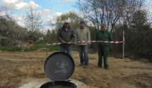 Oficjalne uruchomienie wodociągu z nowego ujęcia wody w ROD Spółdzielca w Międzychodzie